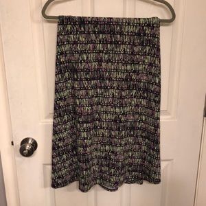 LulaRoe maxi skirt